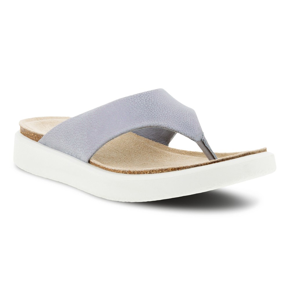 Sandalias Mujer - ECCO Corksphere Thong - Grises - GMB374502